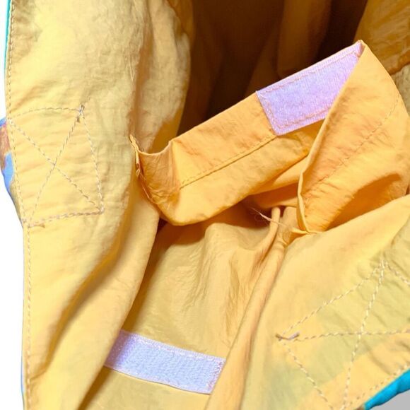 Hula Moon By Jams World Tropical Tote Bag Bright Multicolor Print Beach Vacation - Picture 7 of 13